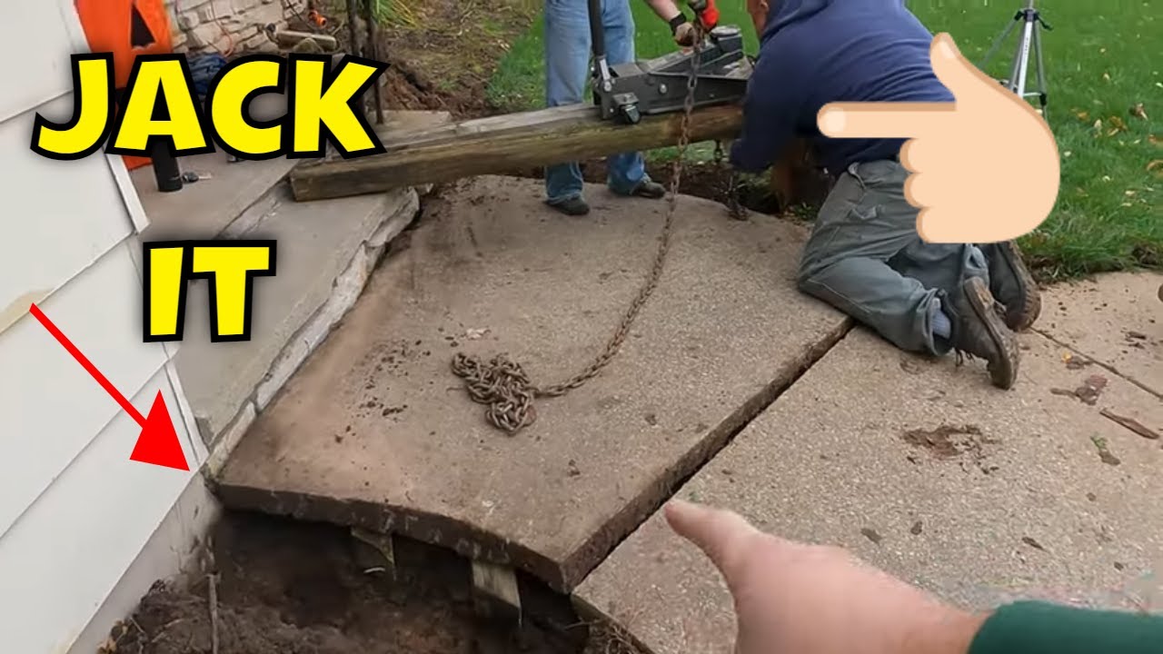 How To Raise Concrete With DIY Dad Lifting Sunken Concrete Slab YouTube how-to-raise-concrete-with-diy-dad-lifting-sunken-concrete-slab-youtube