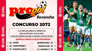 Revancha Progol 2072
