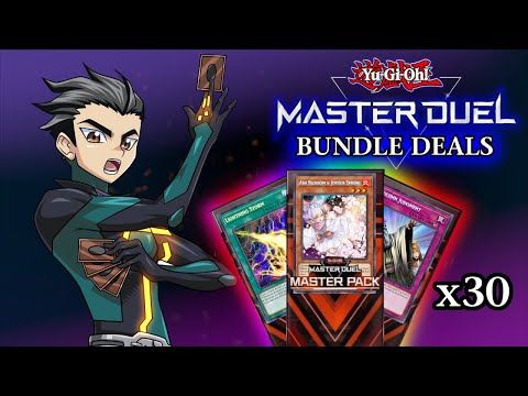 THE BEST DEAL IN YUGIOH MASTER DUEL | 30 MASTER PACK OPENING