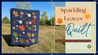 How to Make a Maple Leaf Quilt from Scraps, 3 HST Methods, Sewing Your Stash, Free Tutorial