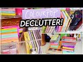 DECLUTTERING MY MASSIVE COLOURPOP PALETTE COLLECTION!