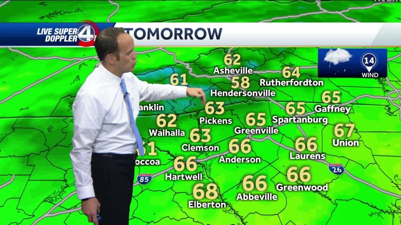 Rain showers return - YouTube