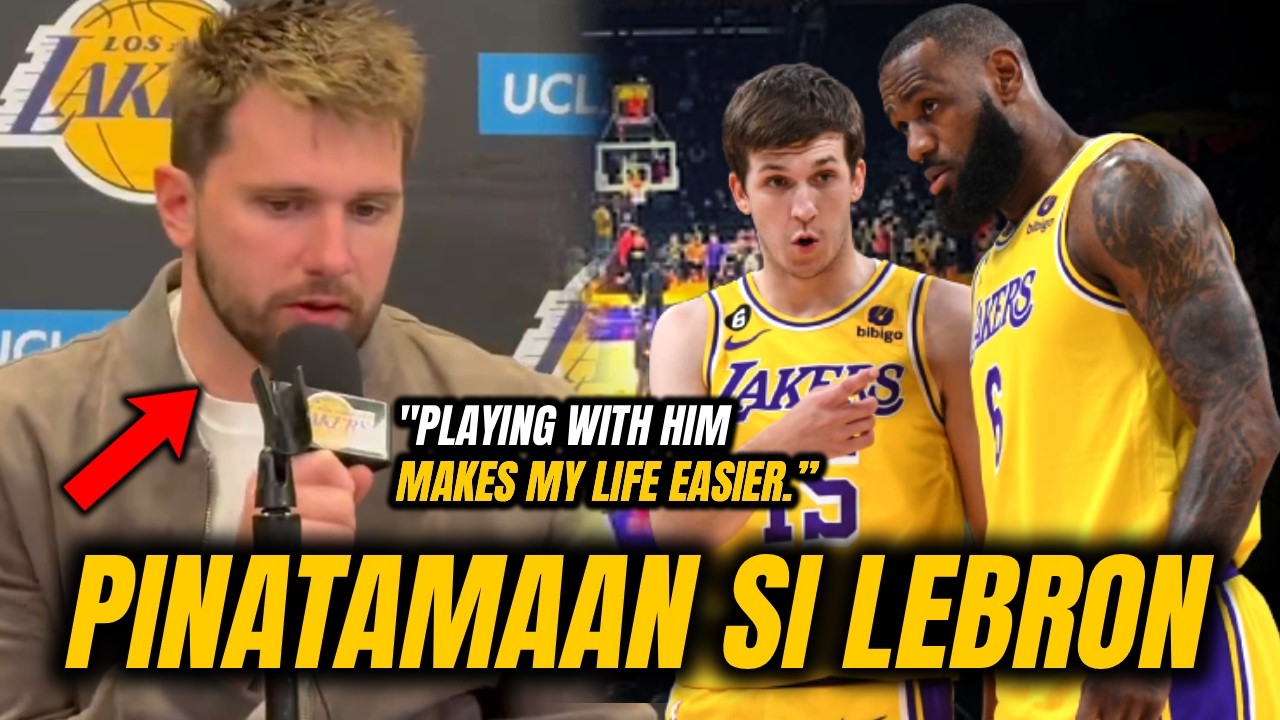 May Patama kay Lebron! Luka mas Gusto kasama si Austin Reaves sa Lakers Kumpara kay Lebron