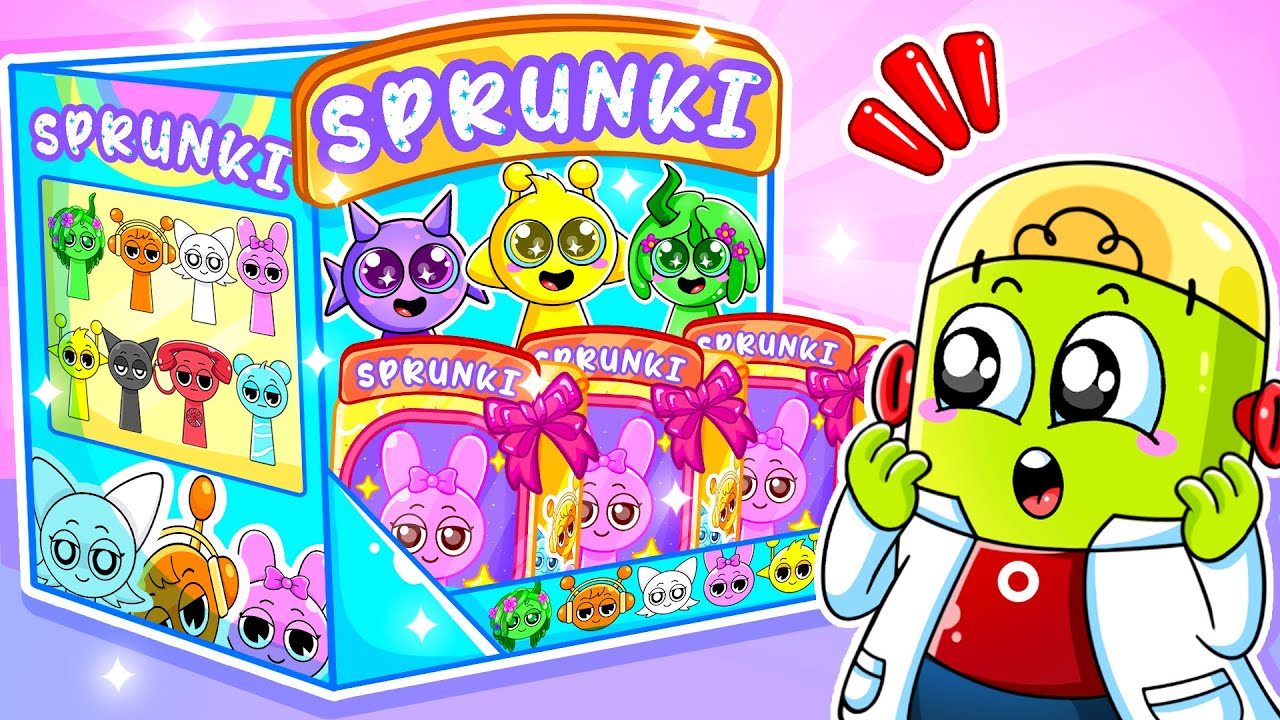 Unbox Sprunki Collection! 😆😍  I Safety Cartoon For Kids By Matt, Not Again