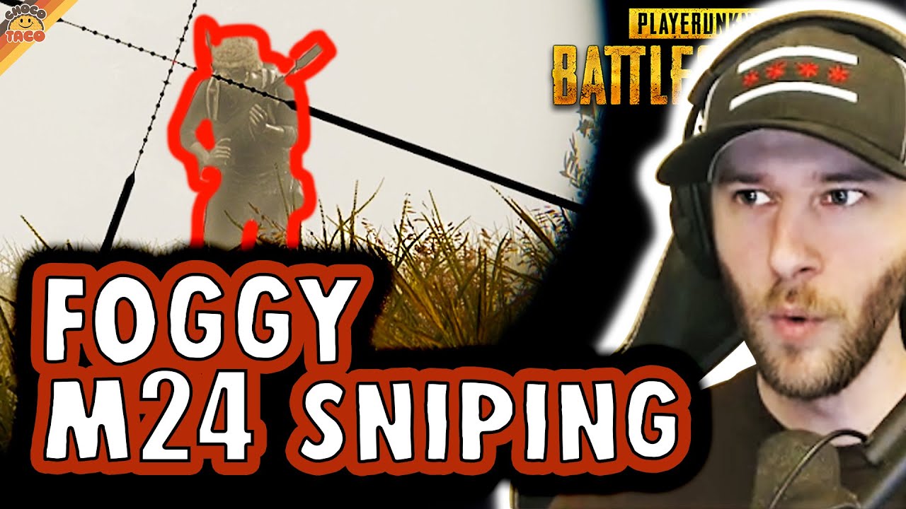 Foggy Erangel M24 Sniping ft. Swagger - chocoTaco PUBG Duos Gameplay