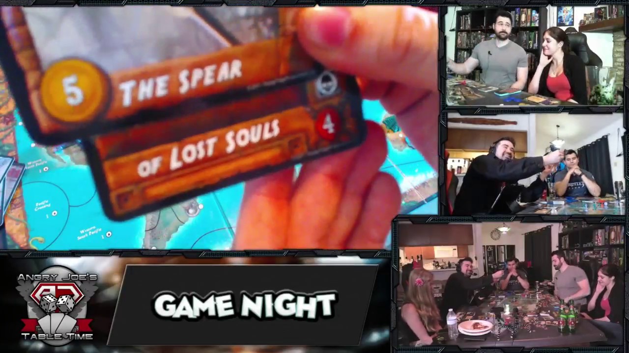 Angry Joe plays Indiana Jones Board Game part 2 YouTube