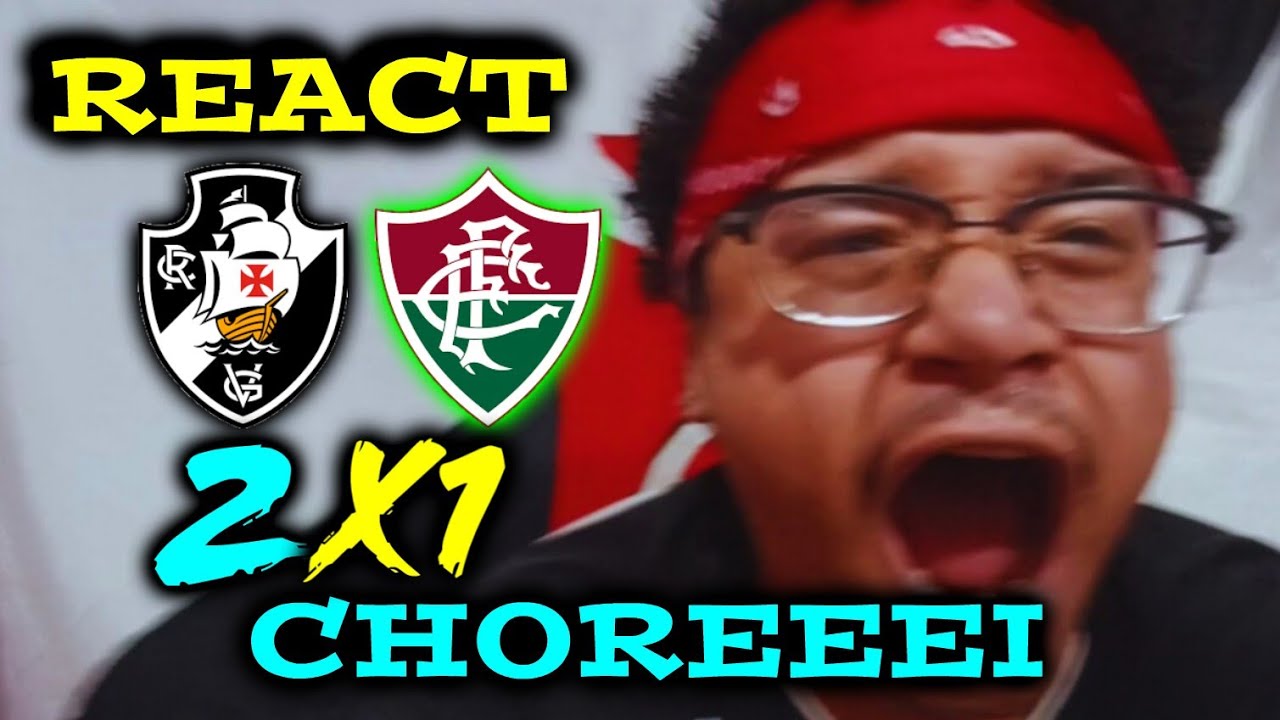 🗣🔞 REACT VASCO 2X1 FLUMINENSE | MELHORES MOMENTOS | PRIMEIRO JOGO VENCIDO ( COPA DO BRASIL 25 )