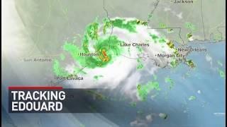 Tracking Edouard: Tropical storm hits landfall