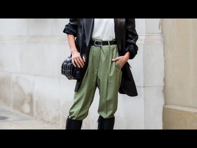 брюки с вытачками