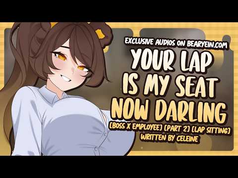 🐻strict Flirty Boss Sits On Your Lap | Audio Roleplay F4m