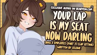 🐻strict Flirty Boss Sits On Your Lap | Audio Roleplay F4m