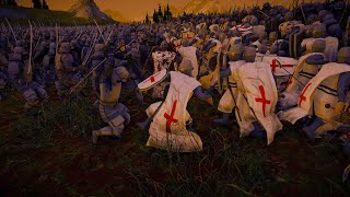 100000 Samurai VS 100000 Knight Templer | UEBS 2 | Ultimate Epic Battle Simulator |UEBS |uebs2 screenshot 5