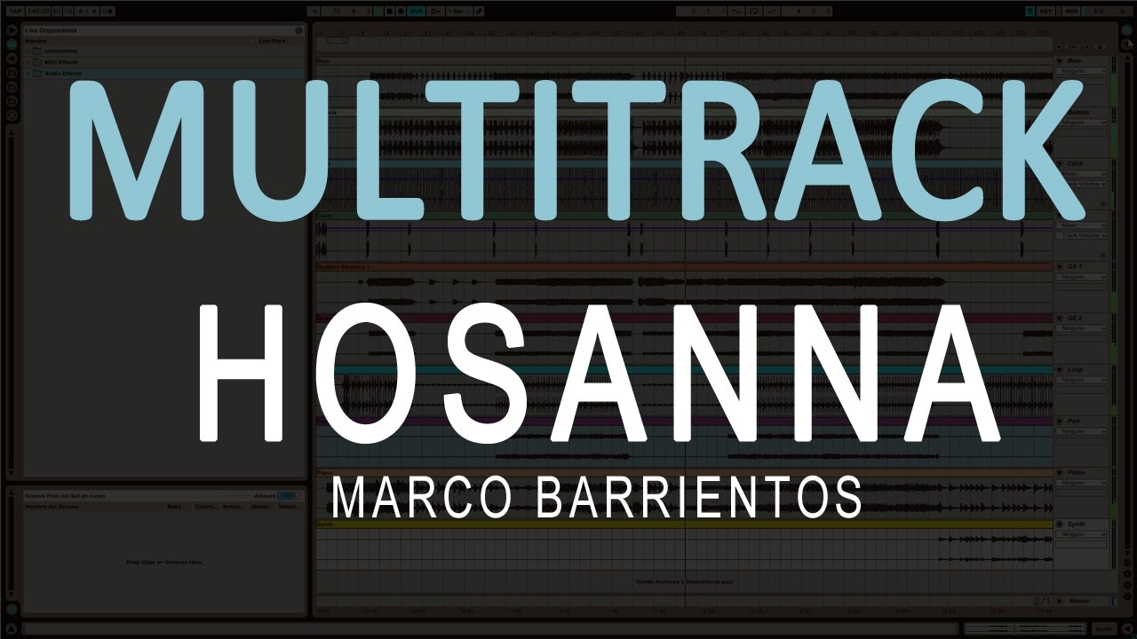 Secuencia MultiTracks | Hosanna - Marco Barrientos | Demo