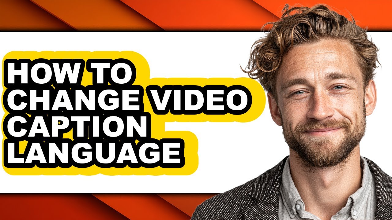 How to Change Video Caption Language (updated) - YouTube