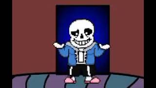 Sans burnt the water