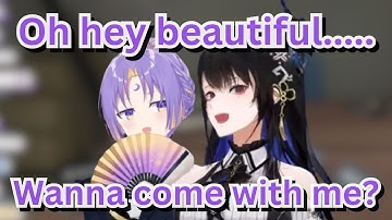 The CUTEST Moona x Nerissa Interaction Ever 💜💙