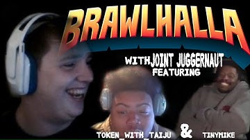Playing BRAWLHALLA While High... (with  TinyMike & Token_With_Taiju)