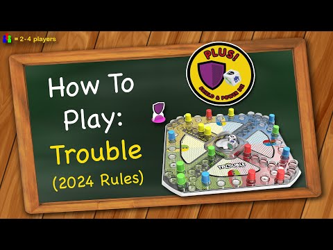 How To Play Trouble 2024 Rules Shield Power Die