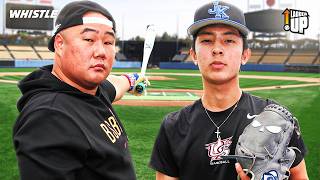 16-Year-Old Baseball Phenom Vs. King Of JUCO Home Run CHALLENGE