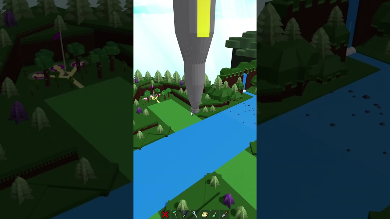 Self guiding nuclear missile in BABFT 