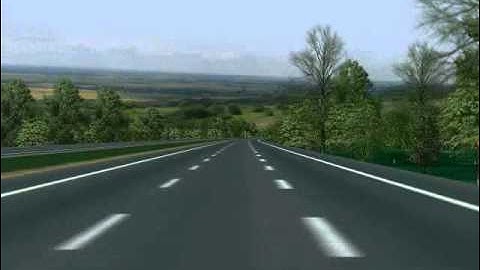 Road 3D visualization model