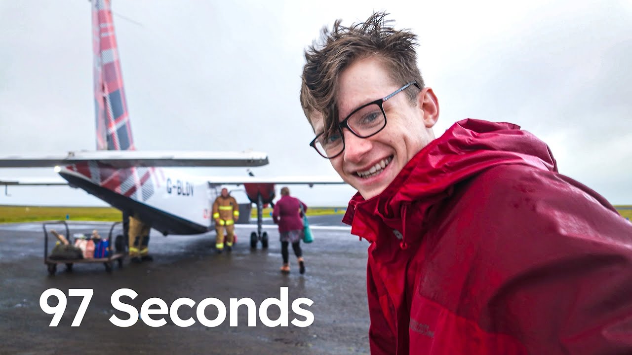 The World's Shortest Commercial Flight (1.7 Miles)