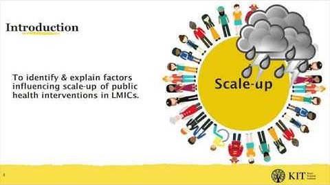Factors influencing the scale up of health interventions in low and middle-income countries.