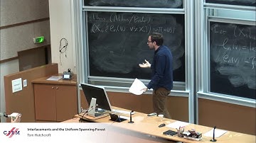 Tom Hutchcroft:  Interlacements and the uniform spanning forest