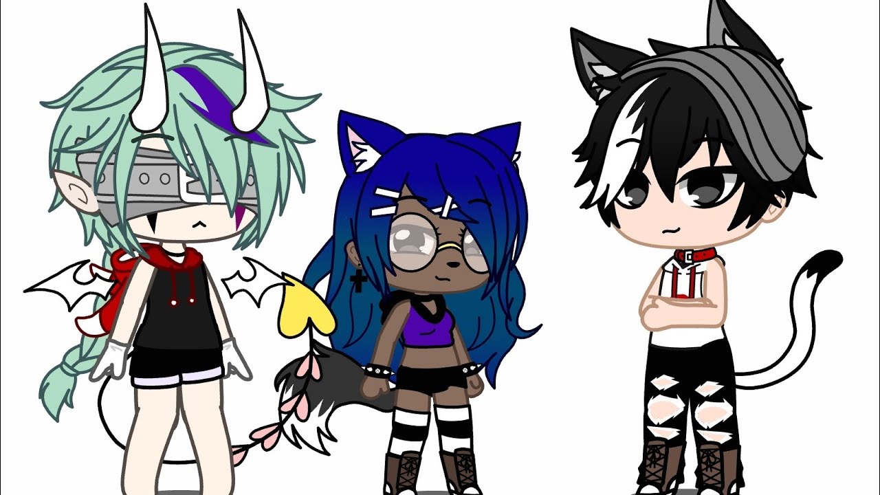 My ocs Glow up •Gc• {old ocs - new ocs} - YouTube