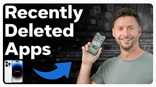 how to check recently deleted apps on iphone