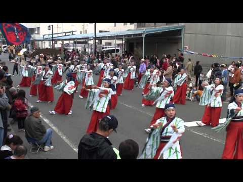 第14回よさこい東海道(2010/11/14)「よさこい鳴子連 今日一屋」