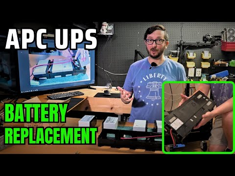 How To Replace Apc Ups Batteries Rbc