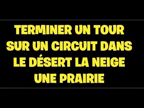 Vidéo: Emplacements De La Piste De Course Fortnite: Où Trouver Une Piste De Course Dans Le Désert, Une Piste De Course Enneigée Et Une Piste De Course De Prairies