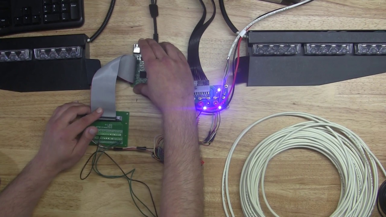 Ford Explorer Emergency Lights Video 1 Visor Lights YouTube