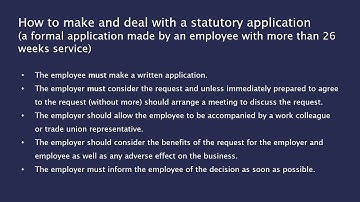 Flexible Working Requests