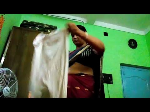 Hot aunty saree changing  in bedroom | sex tips and videos