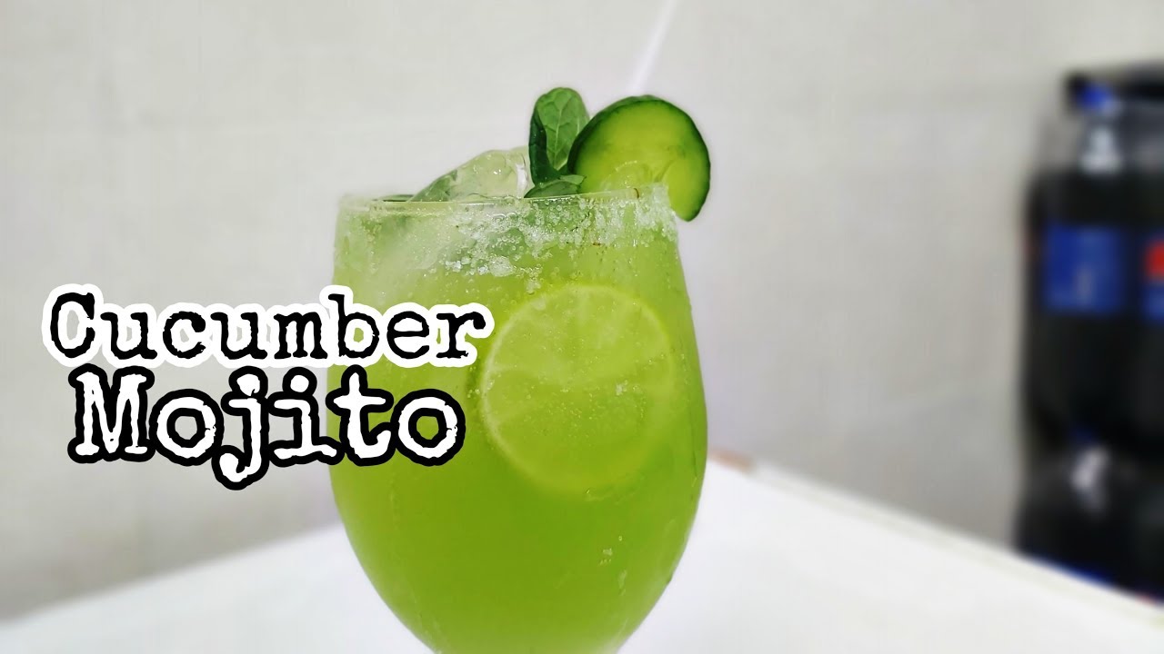 Healthy Mojito |Cucumber Mojito