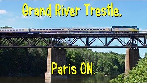 Grand River Trestle, Paris ON.