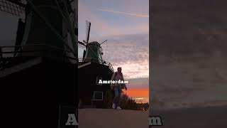 Traditional dutch windmills near Amsterdam? Go here! (Zaanse schans)