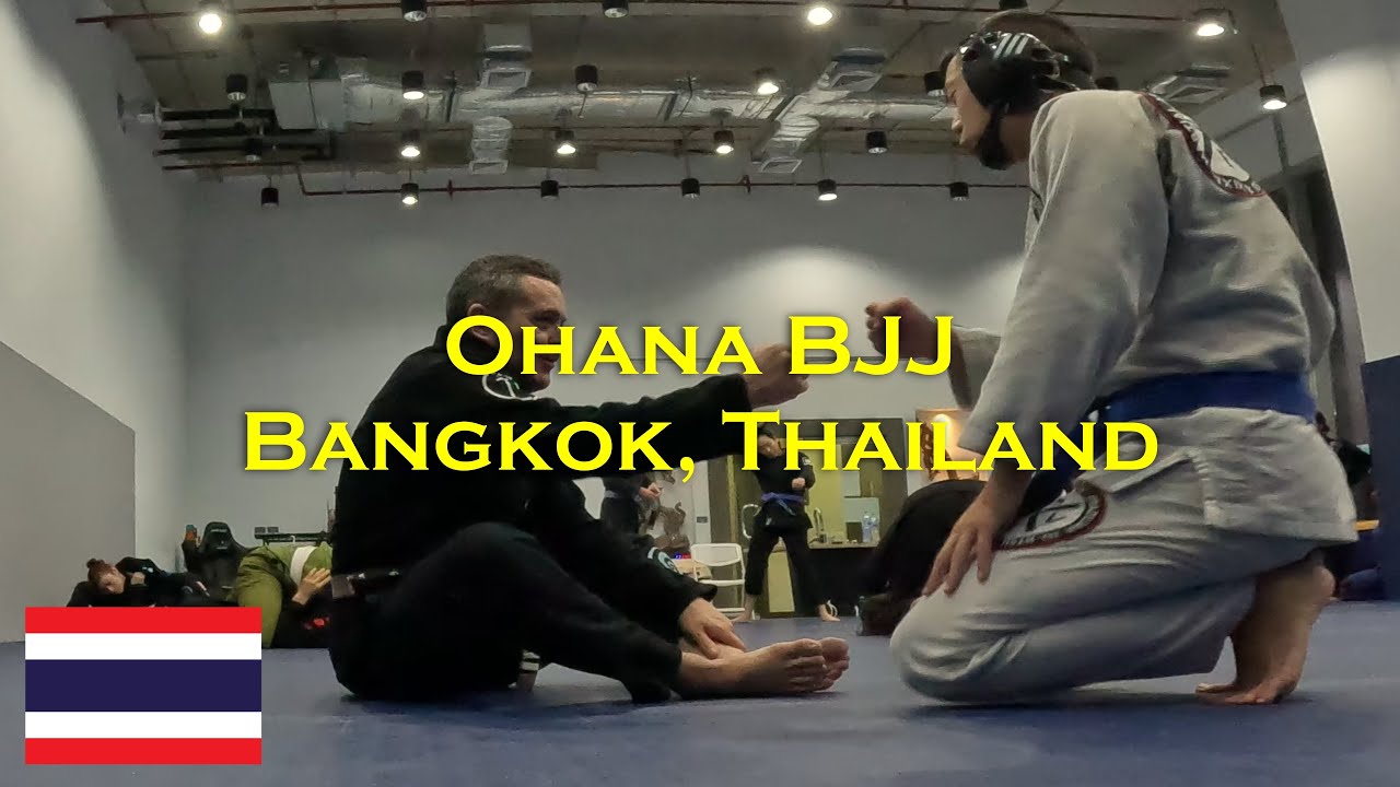 BJJ Rolls Narrated - Black and Brown Belt - Ohana BJJ, Bangkok, Thailand