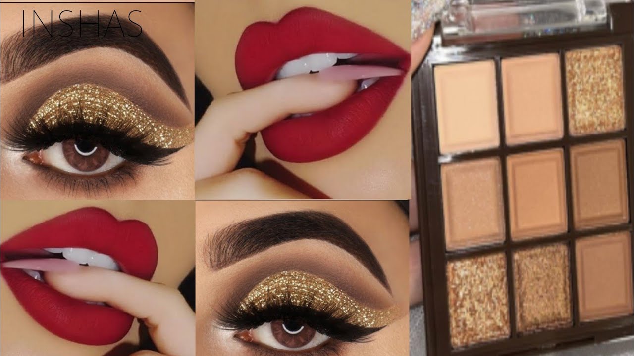 Bridal eye makeup tutorial step-by-step for beginners|inshaali