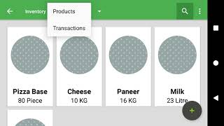 Inventory Tutorial - Transactions