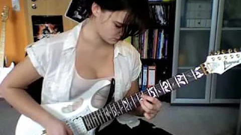 Yasi playing Tender Storms ( own song)
