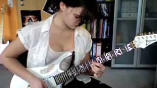 Yasi playing Tender Storms ( own song) chords