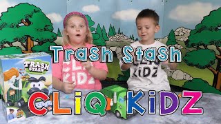 CLiQ KiDZ Tryout Trash Stash Board Game by Goliath