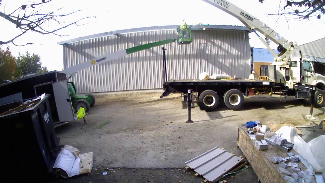 Stanley Subaru's new service building time lapse