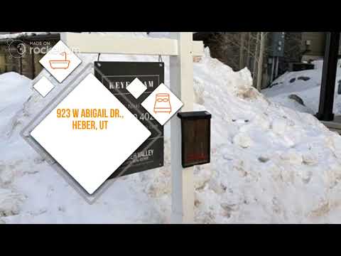 923 W Abigail Dr., Heber, UT home video tour