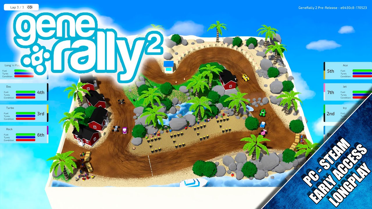 GeneRally 2 (Early Access) 【Longplay】