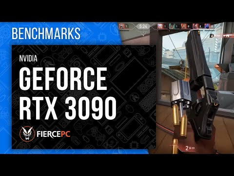 NVIDIA GeForce RTX 3090 Benchmarks | Valorant | High Settings | 1080p 2K 4K - video from Fierce PC
