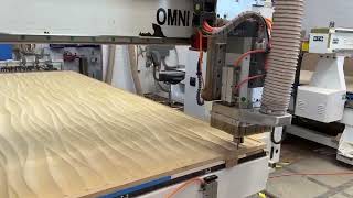 In progress... Wall Panel PAN 001 on the machine